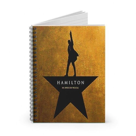 Hamilton Notebook - Gift for Broadway Enthusiasts. Back to school gift. - Picture 3 of 4